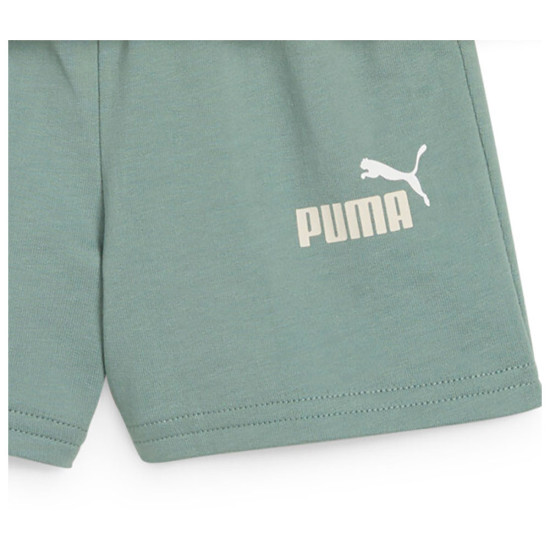 Puma Βρεφικό σετ Minicats Essentials Tee and Shorts Set Puma Βρεφικό σετ Minicats Essentials Tee and Shorts Set
